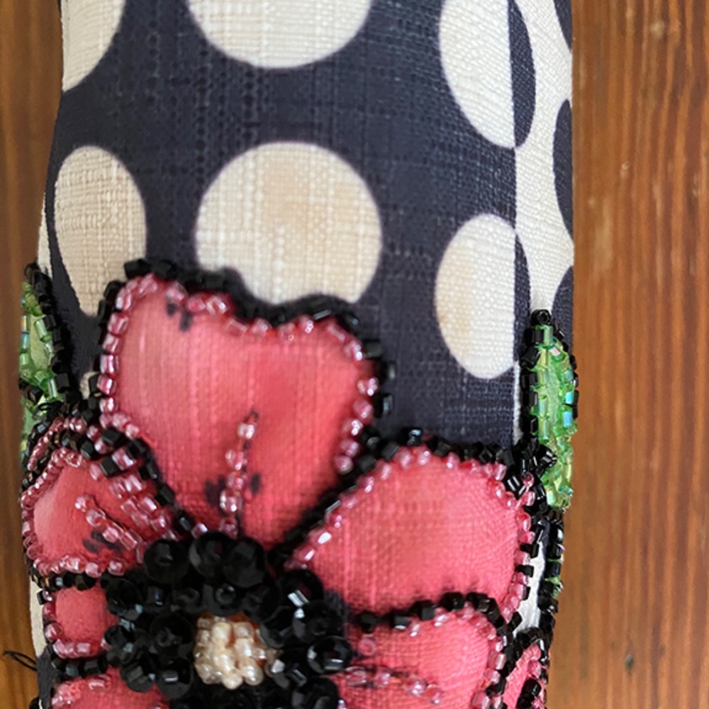 Vintage Isabella Fiore whimsical maximalist wristlet - Picture 3 of 4